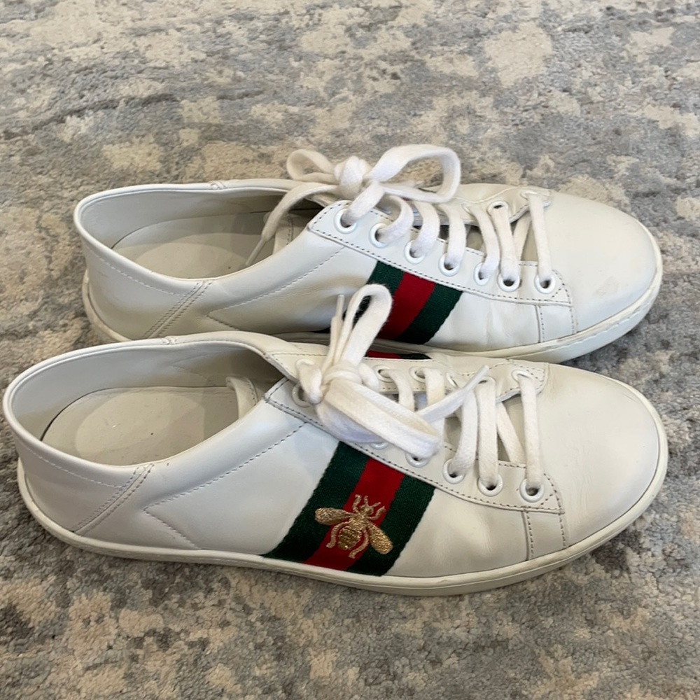 Gucci New Ace Sneakers with Bee